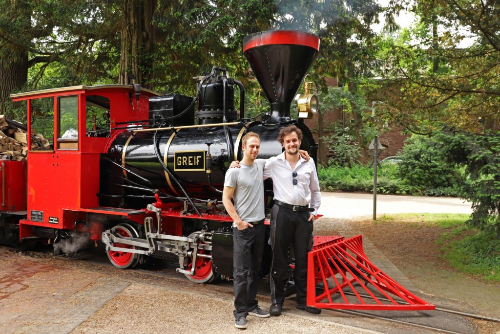 Greif Schlossgartenbahn Marco M&uuml;ller Steffen Waidelich