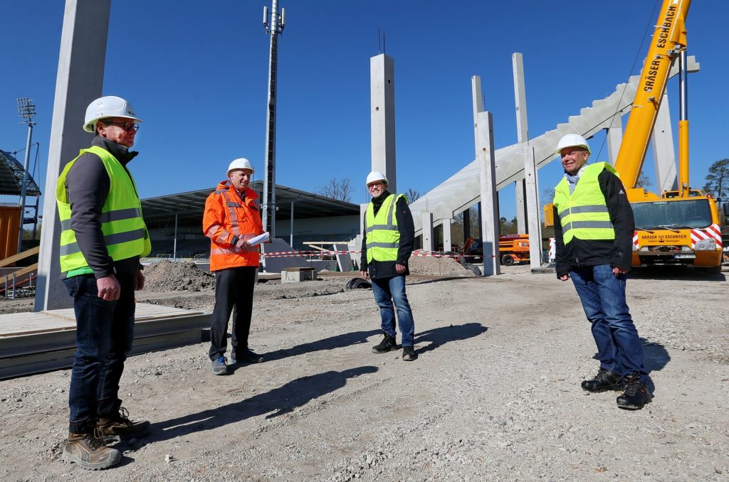 Wildparkstadion Neubau Osttrib&uuml;ne