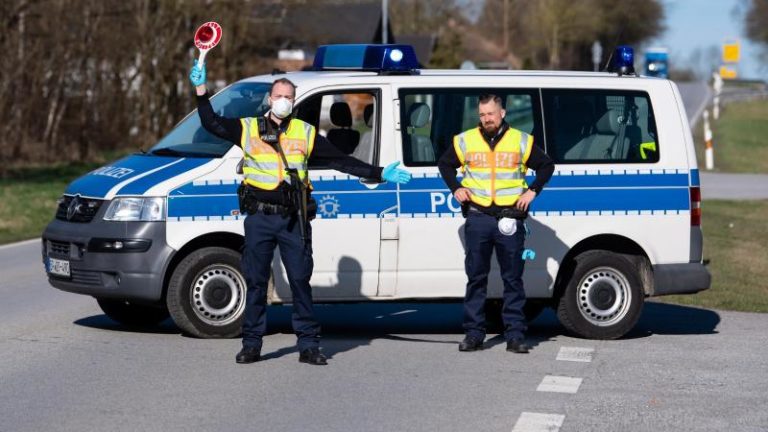 Polizei Grenze Kontrolle