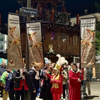Fastnachtseröffnung: Rathaussturm in Karlsruhe 2025