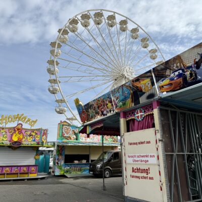 Fotogalerie | Aufbau zum Frühlingsfest der Schausteller 2026