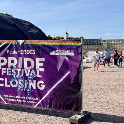 Fotogalerie | Pride Festival auf dem Karlsruher Schlossplatz