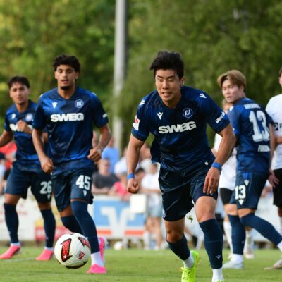 Gelungener Testspiel-Auftakt: KSC gewinnt 27:0 in Untergrombach
